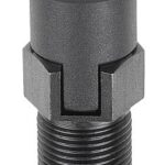 ARRETIERBOLZEN PREMIUM MIT ZYL. ARRETIERSTIFT GR.1 D1=M10X1, D=5, FORM:C MIT RASTNUT OHNE