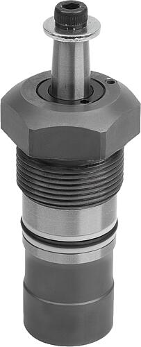 SCHWENKSPANNER KOMPAKT, FORM:C EINFACH WIRKEND, DK=14, HUB=6, GEBOHRTE KANÄLE STAHL, HYDRAULISCH