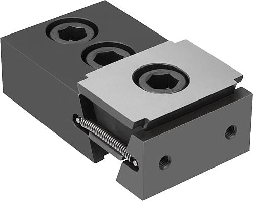 KEILSPANNER MIT FESTBACKE, EINSEITIG FORM:A GLATT, B=100, M16, EINSATZSTAHL GEHÄRTET UND