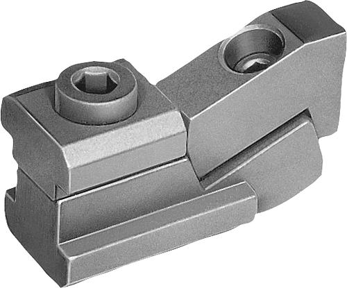FLACHSPANNER FÜR T-NUT 18X31 BN=12 STAHL, GEHÄRTET UND BRÜNIERT