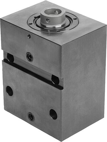 BLOCKZYLINDER HYDRAULISCH, FORM:C DOPPELT WIRKEND, DK=32, HUB=50, O-RING-FLANSCHANSCHLUSS STAHL