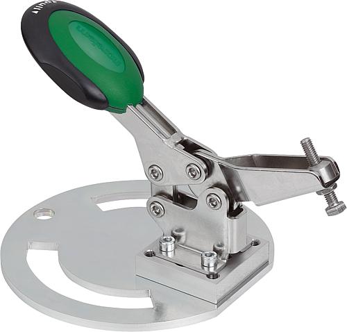 ADAPTERPLATTE RUND, FORM:A GESCHLOSSEN, D=145, S=5, STAHL VERZINKT – Bild 3