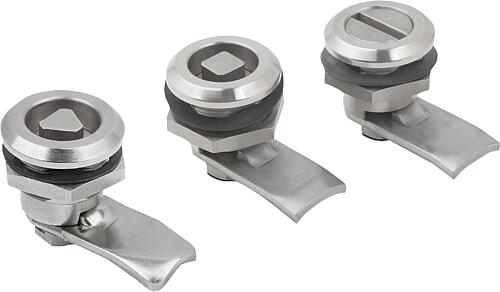 DREHRIEGEL MIT DREIKANT 6,5MM, D=20, H=13,5, EDELSTAHL A4 1.4401
