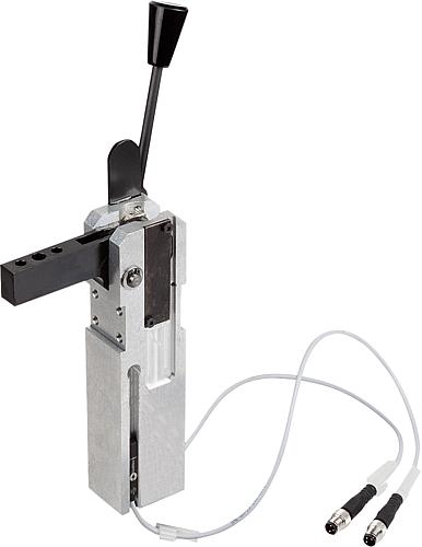 MINISPANNER MIT ENDLAGENABFRAGE, MAGNETISCH GR.3, FORM:A, ALUMINIUM, KOMP:STAHL, RECHTS