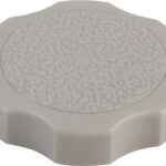STERNGRIFF MIT INNENSECHSKANT THERMOPLAST, GRAU, FÜR=M10