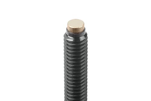 KLEMMHEBEL MIT DRUCKBOLZEN GR.1 M05X50, FORM:A KUNSTSTOFF, SCHWARZGRAU RAL7021, KOMP:BOLZEN AUS – Bild 3