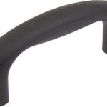 BÜGELGRIFF MIT SOFT-INNENFLÄCHE, A=93,7, L=105, D=10-32, POLYPROPYLEN SCHWARZ, KOMP:THERMOPLAST