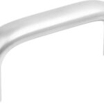 BÜGELGRIFF OVAL, A=100, L=113, D=M06, EDELSTAHL GESTRAHLT 1.4404