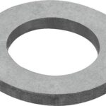 SCHEIBE DIN433 FÜR ZYLINDERSCHRAUBEN , STAHL BLANK, FÜR M03