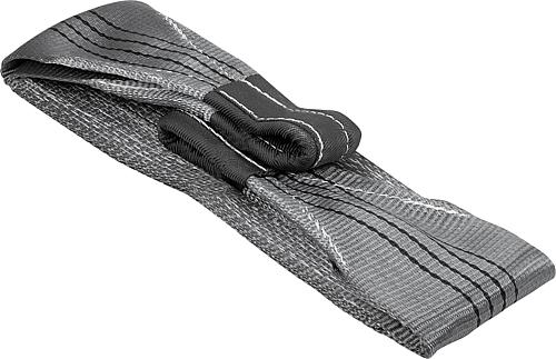 HEBEBAND ZWEILAGIG, L1=3 M, B=120, FT=4000, POLYESTER GRAU