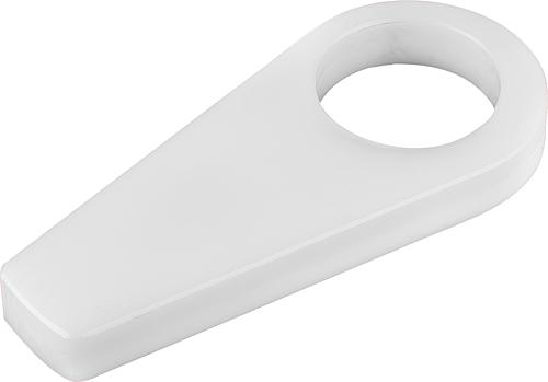 EXZENTERSPANNER D=30,1 100X10, POM WEISS
