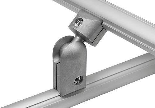KUGEL-KREUZVERBINDER Ø30, TYP I, P=Ø30 ALUMINIUM – Bild 3