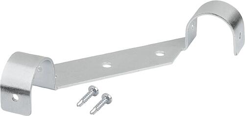 PLATTENEINHÄNGUNG, TYP I, P=Ø30, FORM:A BEIDSEITIG, STAHL
