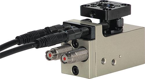DREHMODUL PNEUMATISCH GR.4 ALUMINIUM, KOMP:STAHL – Bild 2