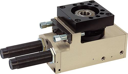 DREHMODUL PNEUMATISCH GR.9 ALUMINIUM, KOMP:STAHL