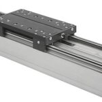 PORTALMODULE PNEUMATISCH, MIT RUNDFÜHRUNG GR.90, L=235, S=500, ALUMINIUM, KOMP:STAHL
