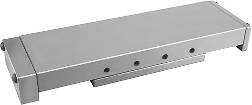PRÄZISIONS-SCHLITTENF. ROLLENGELAGERT B=60 GRAUGUSS, MIT ENDPLATTEN, L=180