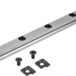 FÜHRUNGSSCHIENE FÜR KREUZROLLEN, D=6, L=350, B1=13,9, H=15, WERKZEUGSTAHL, KOMP:BAUSTAHL