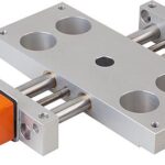 KREUZTISCH LANGE AUSFÜHRUNG, MIT POSITIONSANZEIGER 235X75X23,5, FORM:C, ALUMINIUM, S=73
