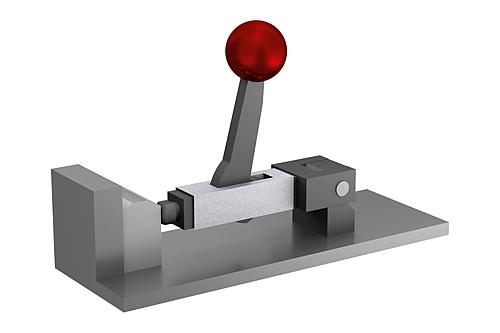 GABELSTÜCK STAHL, BRÜNIERT – Bild 2