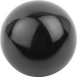 KUGELKNOPF GLATTE AUSFÜHRUNG DIN319 ERWEITERT, D1=20, D=5, FORM:M BOHRUNG KONISCH, DUROPLAST SCHWARZ