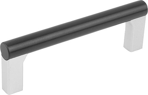 ROHRGRIFF, A=180, L=192, D=M04 ALUMINIUM SCHWARZ ELOXIERT, KOMP:POLYAMID, ALUFARBE