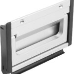 SCHALENGRIFF KLAPPBAR, ANSCHRAUBBAR, FORM:B, L1=133, L=118, H=90 ALUMINIUM NATUR ELOXIERT,