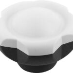 FÜNFSTERNGRIFF D1=63 D=1/2-13 H=44, FORM:K, THERMOPLAST SCHWARZGRAU RAL7021, KOMP:EDELSTAHL,