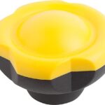 FÜNFSTERNGRIFF D1=50 D=1/2-13 H=34,8, FORM:K, THERMOPLAST SCHWARZGRAU RAL7021, KOMP:STAHL,