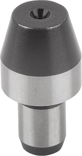 AUFNAHMEBOLZEN KURZE AUSFÜHRUNG DIN6321, FORM:B ZYLINDRISCH, D1=10, H=10, D2=6, WERKZEUGSTAHL