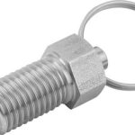 ARRETIERBOLZEN OHNE RASTNUT GR.1 D1=M10X1, FORM:R, EDELSTAHL GEHÄRTET