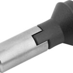 ARRETIERBOLZEN OHNE BUND GR.1, D1=12, D=5, L=47, FORM:M MIT RASTNUT, EDELSTAHL GEHÄRTET,