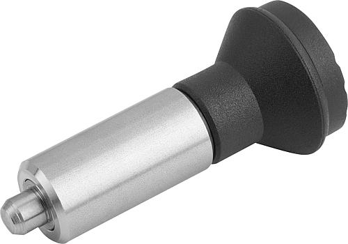 ARRETIERBOLZEN OHNE BUND GR.4, D1=22, D=10, L=80, FORM:L OHNE RASTNUT, EDELSTAHL UNGEHÄRTET,