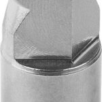 AUFNAHMEBOLZEN INNENGEWINDE EINSEITIG GR.1 C=5, A=5, G=M02,5, FORM:C MIT KUGELANSATZ ABGEFLACHT,