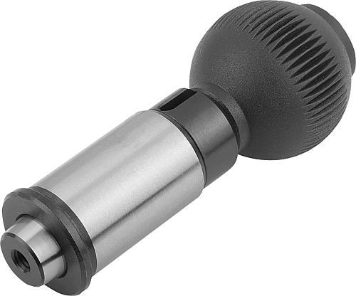 PRÄZISIONS-ARRETIERBOLZEN, FORM:A STANDARD OHNE RASTNUT, D=16, STAHL GEHÄRTET UND GESCHLIFFEN,