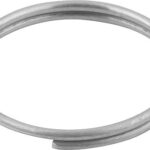 SCHLÜSSELRING D=19 EDELSTAHL