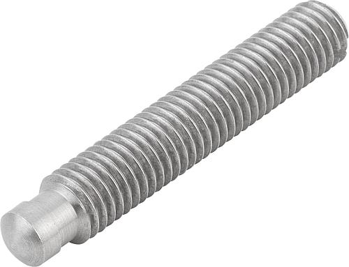 GEWINDESTIFT MIT DRUCKZAPFEN ÄHNLICH DIN6332 D1=M06X29, L1=35, EDELSTAHL