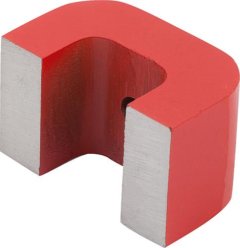 MAGNET U-MAGNET GR.3 H=30 ALNICO, ROT, RECHTECKIG