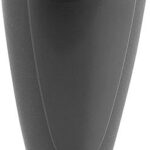 GRIFF DREHBAR GR.1 D=M06X9, D1=25, DUROPLAST SCHWARZ HOCHGLANZPOLIERT, KOMP:STAHL VERZINKT, OVAL