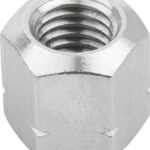 SECHSKANTMUTTER 1,5D HOCH DIN6330, M06, SW=10, EDELSTAHL A2 70 BLANK