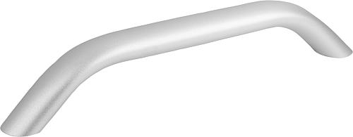 ROHRGRIFF OVAL, A=500, L=546,4, D=M08, ALUMINIUM NATUR ELOXIERT