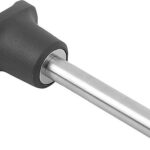 STECKBOLZEN MIT PILZGRIFF, M. MAGNET. AXIALSICHERUNG GR.2, D1=1/4 L=1INCH, EDELSTAHL,