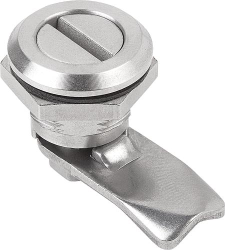 DREHRIEGEL MIT SCHLITZ, D=20, H=13,5, EDELSTAHL A4 1.4401