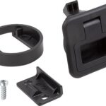 SCHNAPPVERSCHLUSS MIT GRIFF, KLAPPBAR, FORM:A ABSCHLIEßBAR, S=7-12, PC/ABS SCHWARZ, KOMP:PC/ABS