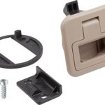SCHNAPPVERSCHLUSS MIT GRIFF, KLAPPBAR, FORM:A ABSCHLIEßBAR, S=17-22, PC/ABS BEIGE, KOMP:PC/ABS BEIGE