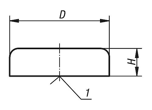 MAGNET FLACHGREIFER D=20 ±0,15, H=6, HARTFERRIT, RUND, KOMP:STAHL – Bild 2