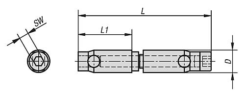 STOßVERBINDUNGSSATZ AUTOMATIK D=10 – Bild 2