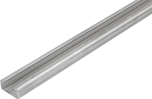 C-PROFIL, FORM:C5, L=2000 28X12, STAHL VERZINKT