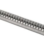 ZAHNSTANGE GERADE, RUND, D=10 2000X6X10, STAHL BLANK