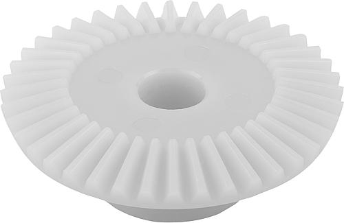 KEGELRAD GERADE D3=10 POLYACETAL, U=1:4